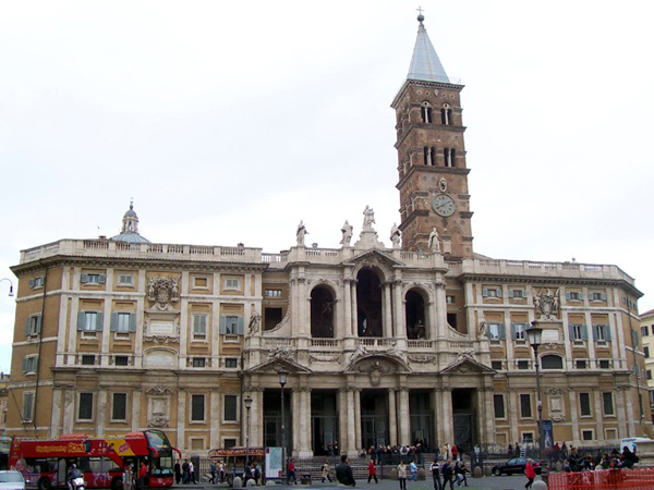 Sevärdheter- kyrkor Rom: Basilica di Santa Maria Maggiore