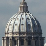 Sevärdheter/kyrkor i Rom: Peterskyrkan- kupolen